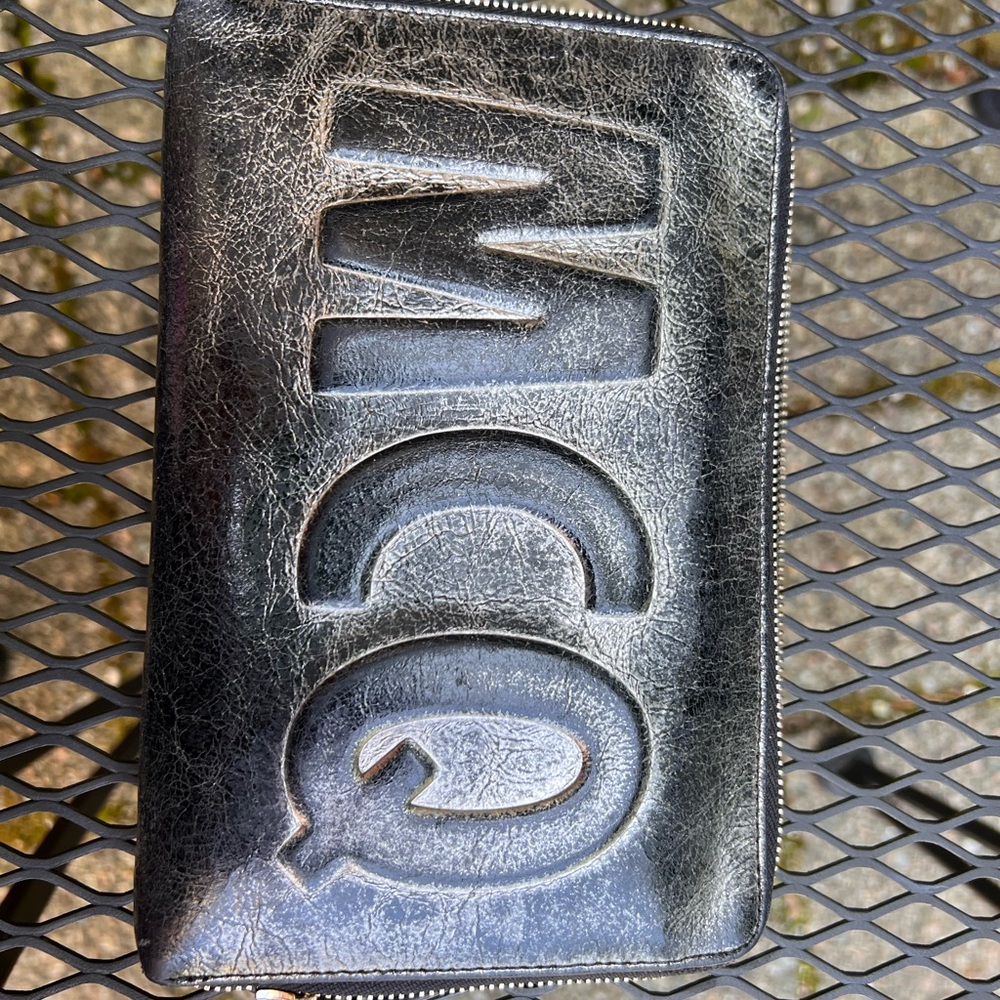 McQ by Alexander McQueen Silver Wallet Industrial Design